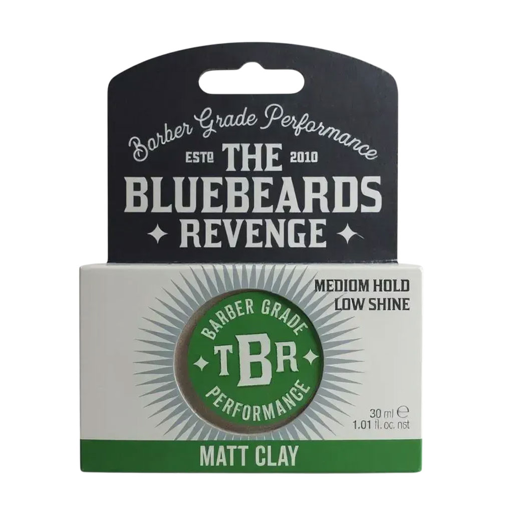 Глина для укладання волосся The Bluebeards Revenge Matt Clay середньої фіксації, 30 мл